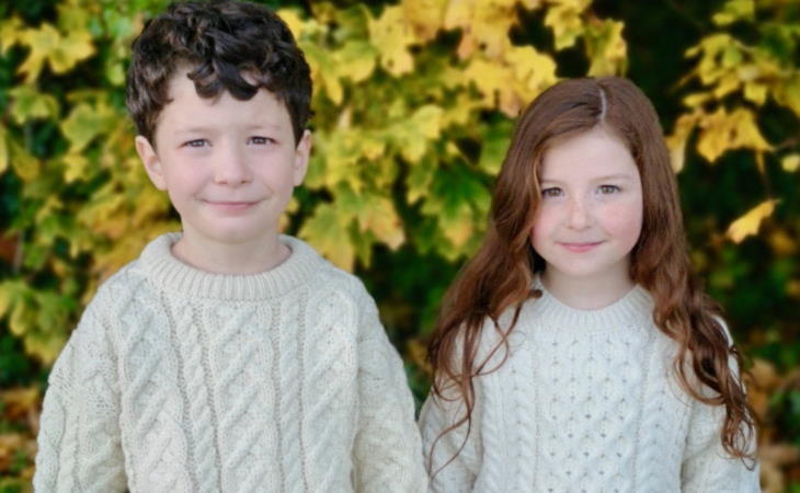 Childrens Aran Sweaters category